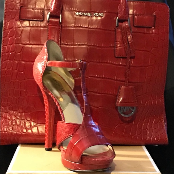 Michael Kors Purse and Shoes - Picture 2 of 2